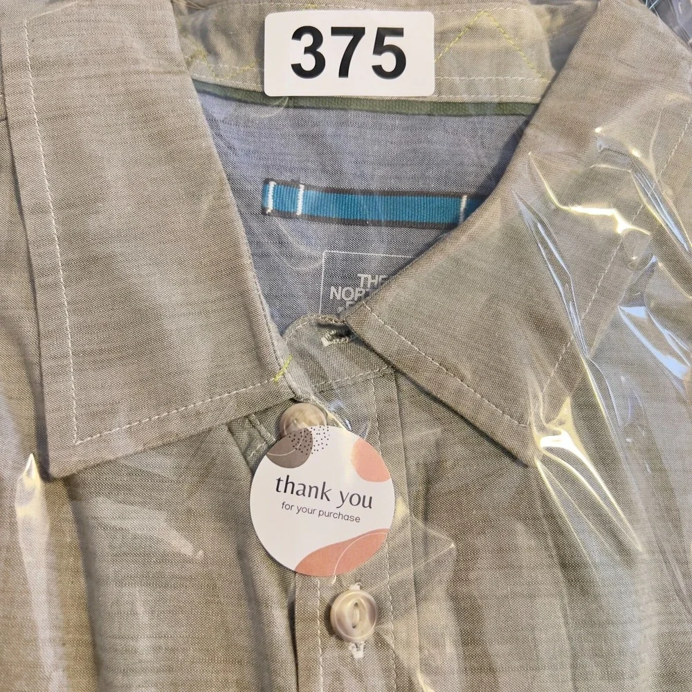 The North Face Shirt‎ Mens XL Green Fade Preppy Classic Outdoor Comfort Casual